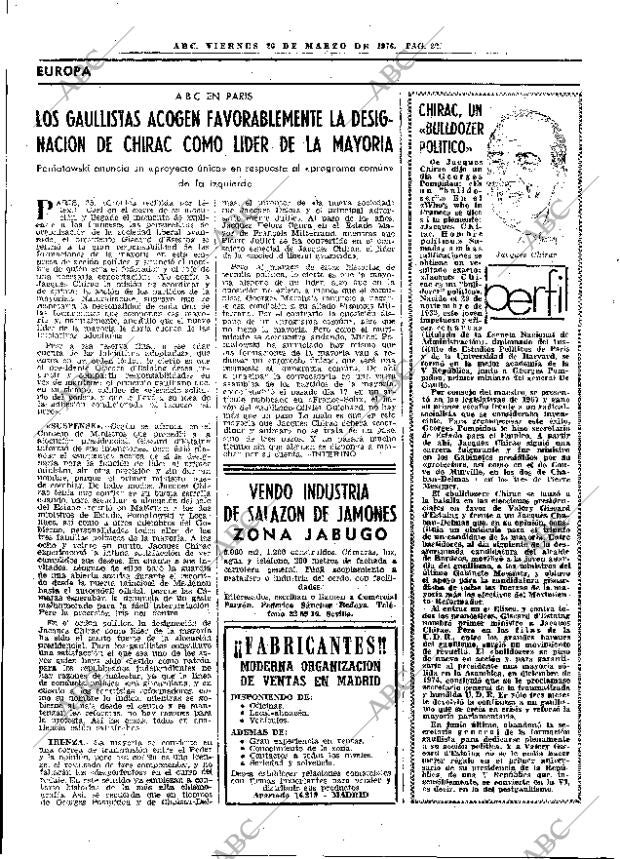 ABC MADRID 26-03-1976 página 38