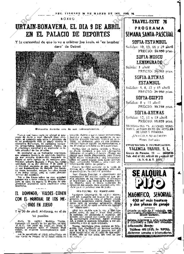 ABC MADRID 26-03-1976 página 71