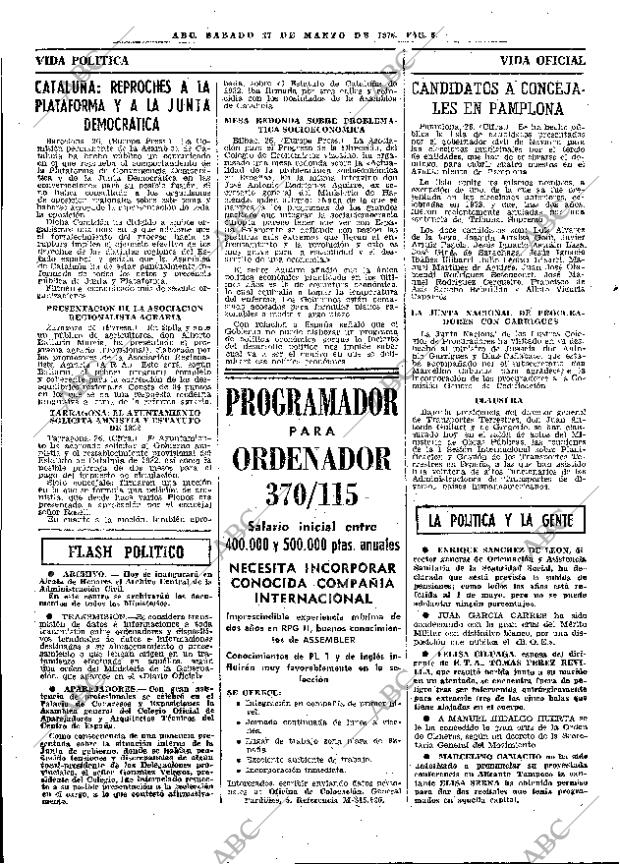 ABC MADRID 27-03-1976 página 22