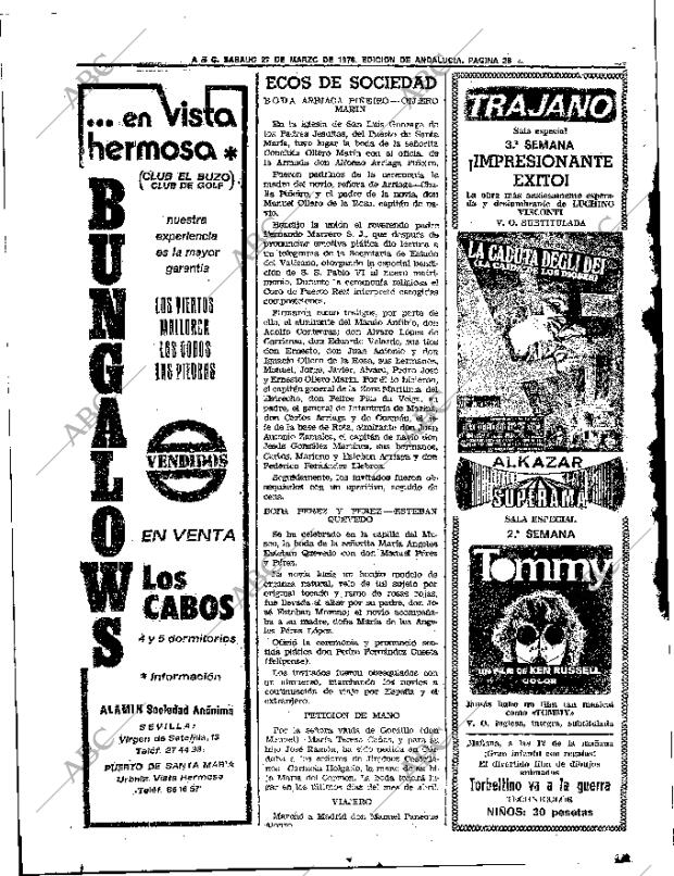 ABC SEVILLA 27-03-1976 página 50