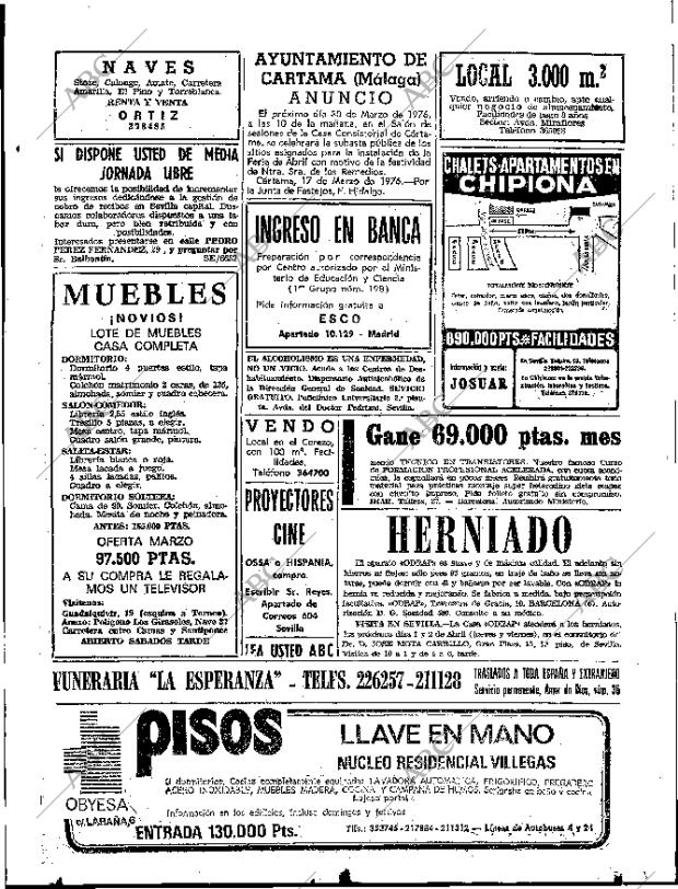 ABC SEVILLA 27-03-1976 página 69