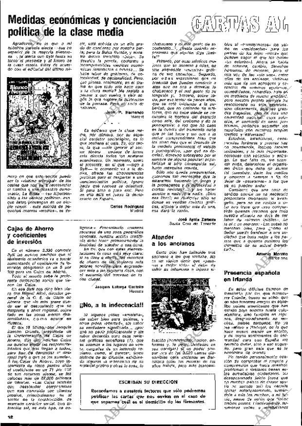 BLANCO Y NEGRO MADRID 27-03-1976 página 12