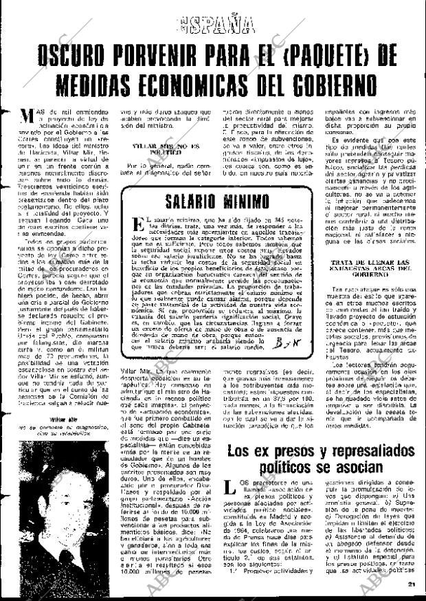 BLANCO Y NEGRO MADRID 27-03-1976 página 21