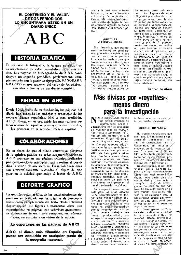 BLANCO Y NEGRO MADRID 27-03-1976 página 24