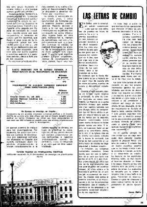 BLANCO Y NEGRO MADRID 27-03-1976 página 25