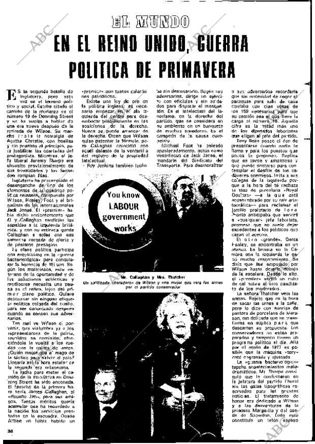 BLANCO Y NEGRO MADRID 27-03-1976 página 36