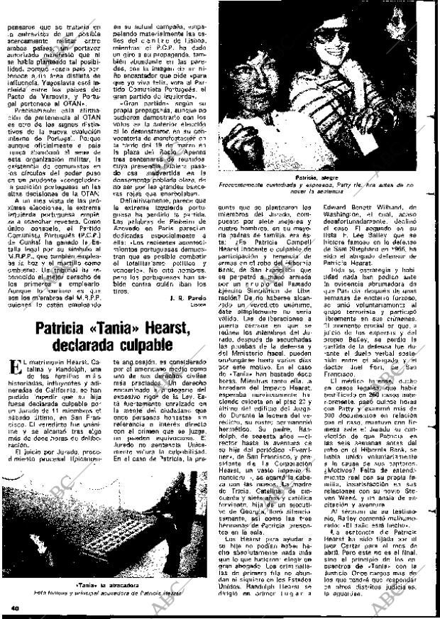 BLANCO Y NEGRO MADRID 27-03-1976 página 40