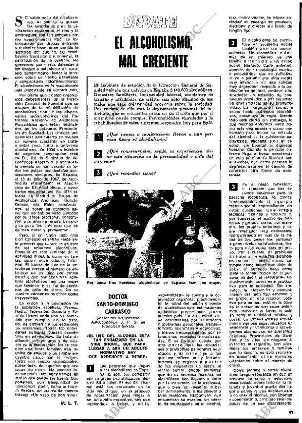 BLANCO Y NEGRO MADRID 27-03-1976 página 41