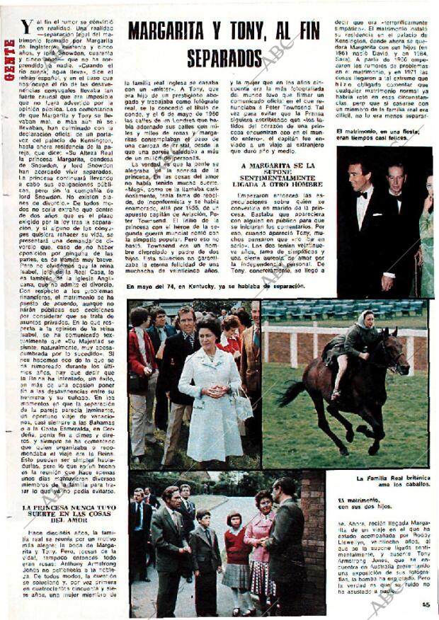 BLANCO Y NEGRO MADRID 27-03-1976 página 45