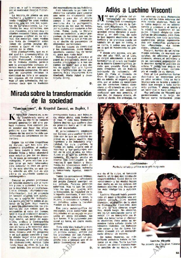 BLANCO Y NEGRO MADRID 27-03-1976 página 55