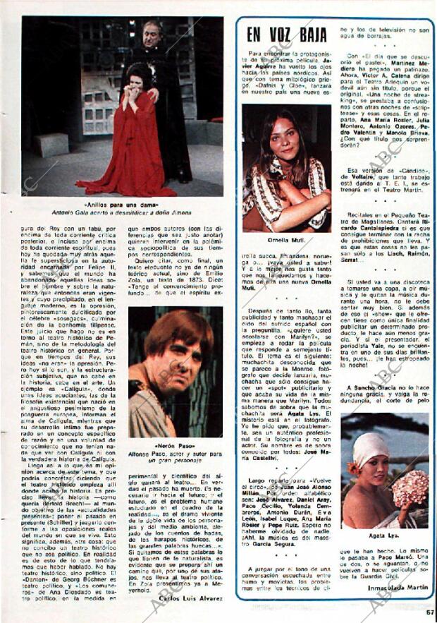 BLANCO Y NEGRO MADRID 27-03-1976 página 57