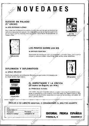 BLANCO Y NEGRO MADRID 27-03-1976 página 72