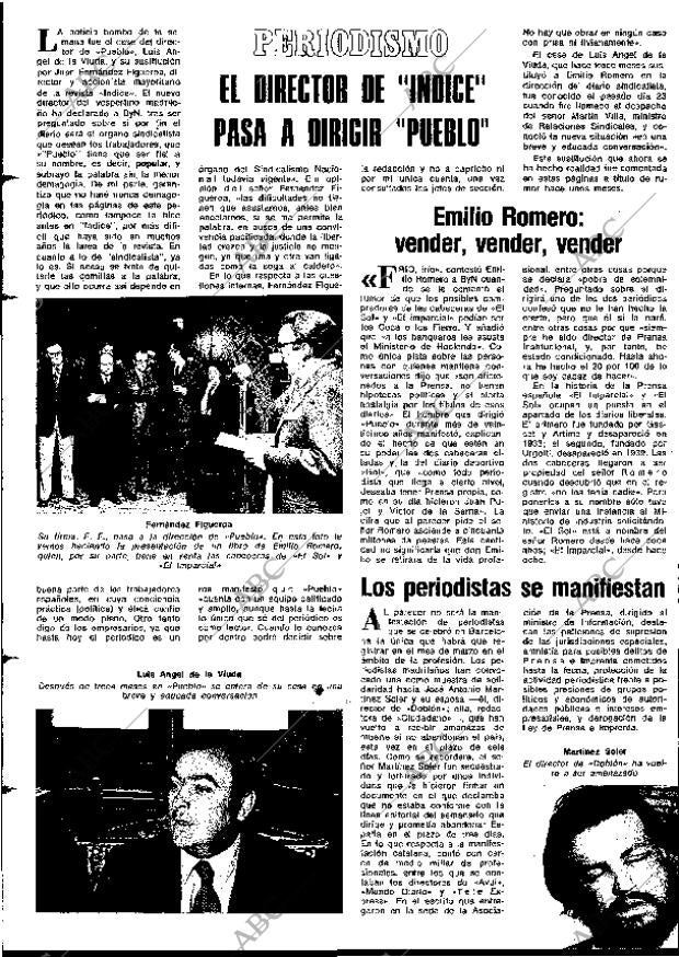 BLANCO Y NEGRO MADRID 27-03-1976 página 73