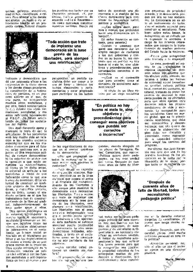 BLANCO Y NEGRO MADRID 27-03-1976 página 8