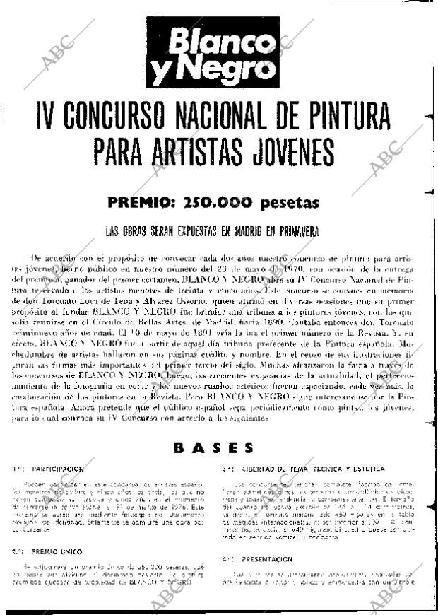 BLANCO Y NEGRO MADRID 27-03-1976 página 80