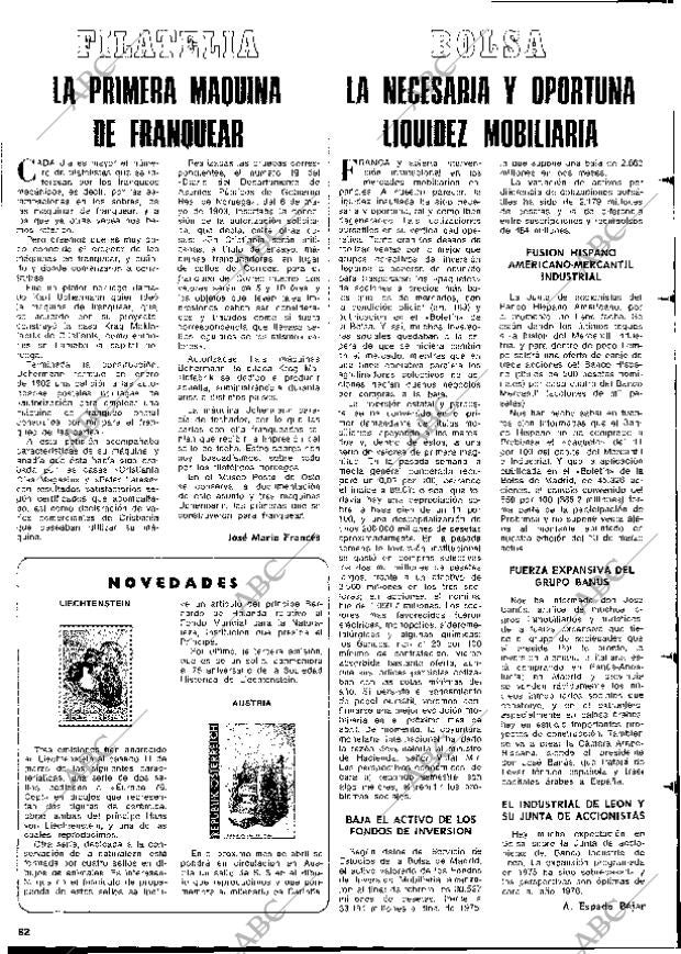 BLANCO Y NEGRO MADRID 27-03-1976 página 82