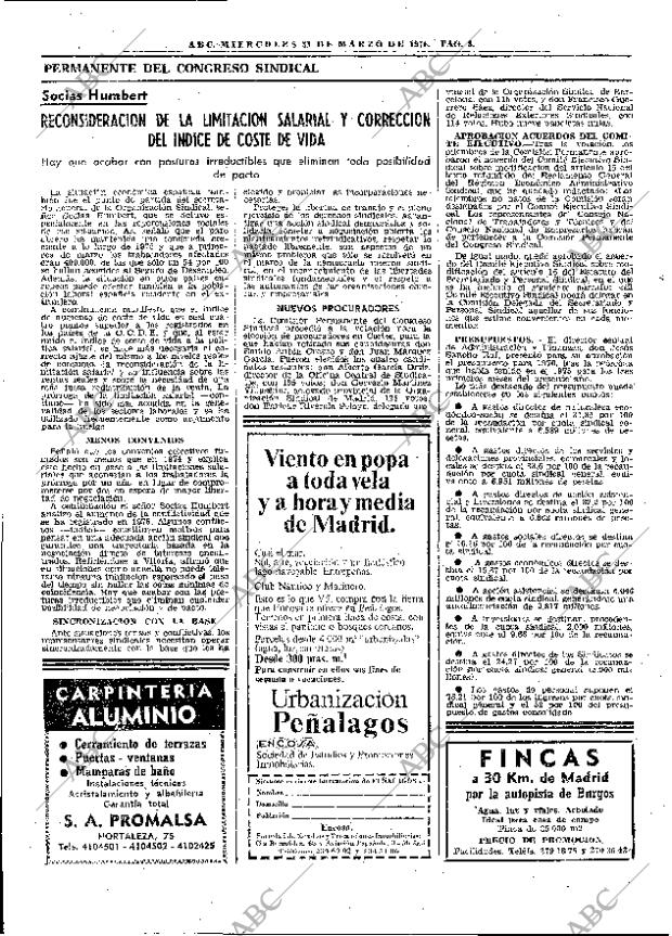 ABC MADRID 31-03-1976 página 20