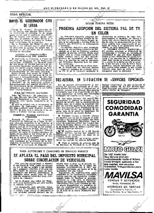 ABC MADRID 31-03-1976 página 22