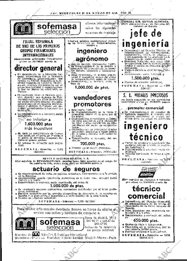 ABC MADRID 31-03-1976 página 28