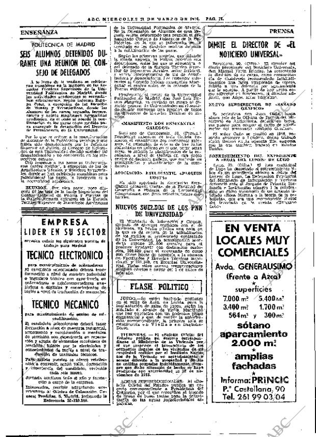 ABC MADRID 31-03-1976 página 29