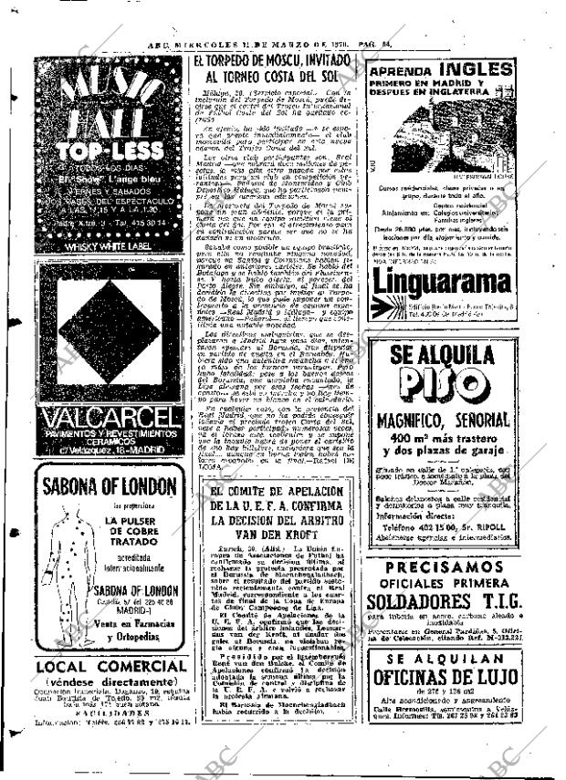 ABC MADRID 31-03-1976 página 66
