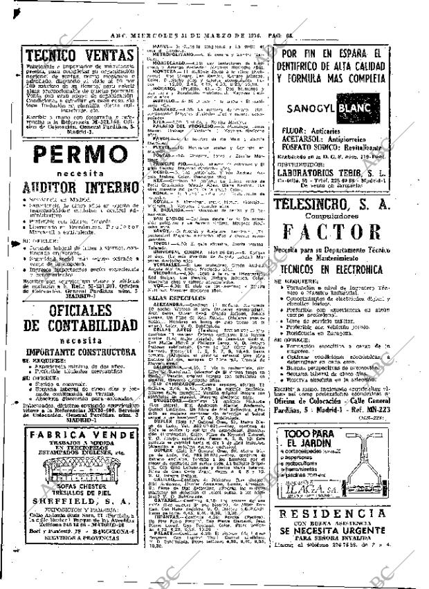 ABC MADRID 31-03-1976 página 80