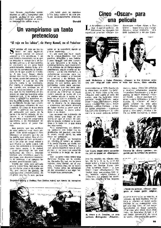 BLANCO Y NEGRO MADRID 03-04-1976 página 59