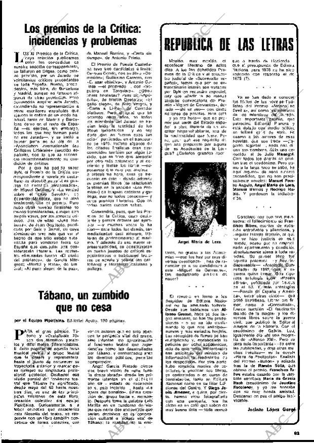 BLANCO Y NEGRO MADRID 03-04-1976 página 63