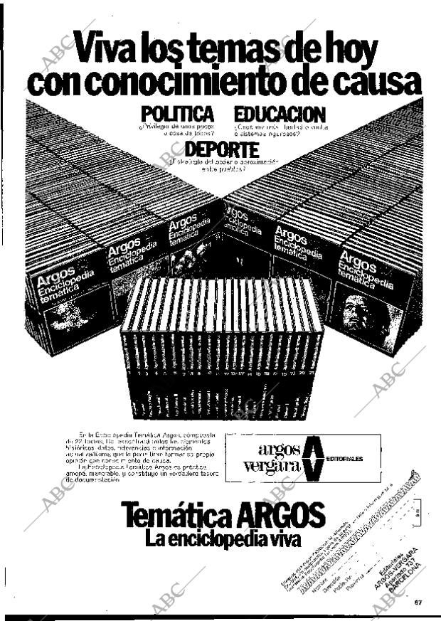 BLANCO Y NEGRO MADRID 03-04-1976 página 67