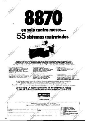 BLANCO Y NEGRO MADRID 03-04-1976 página 72