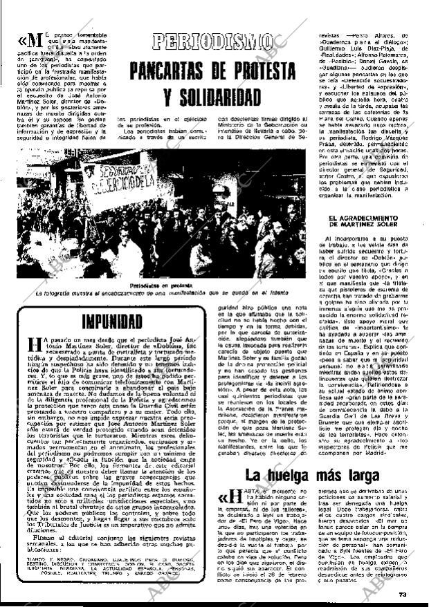BLANCO Y NEGRO MADRID 03-04-1976 página 73