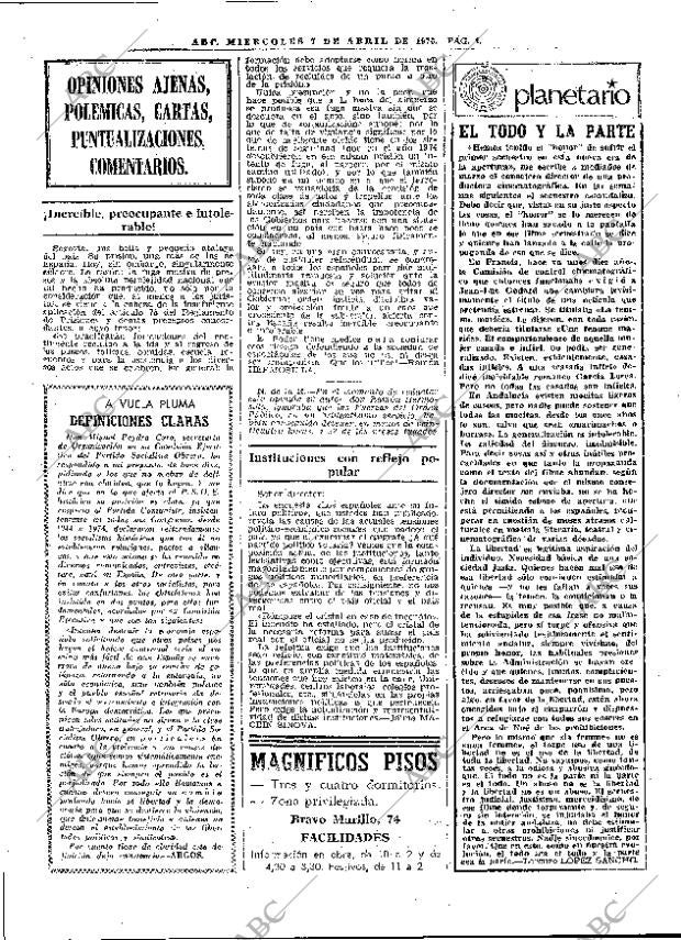 ABC MADRID 07-04-1976 página 20