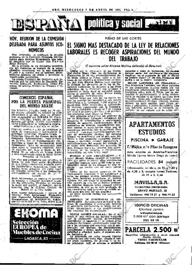 ABC MADRID 07-04-1976 página 21