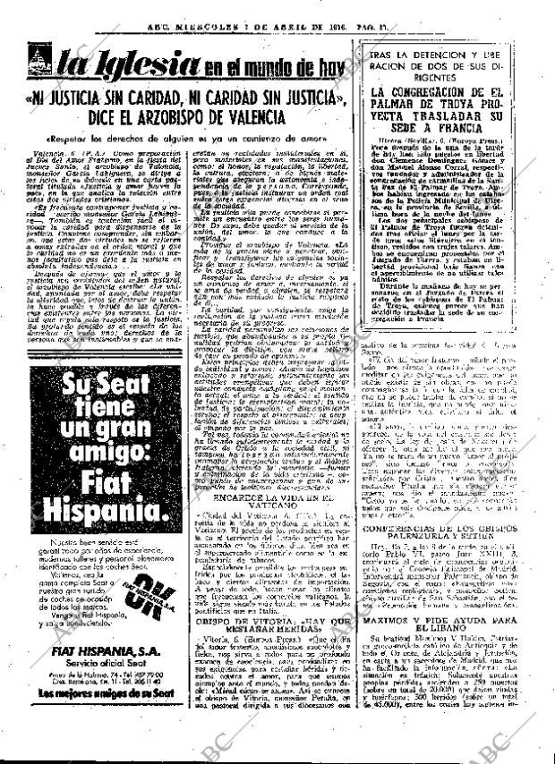 ABC MADRID 07-04-1976 página 43