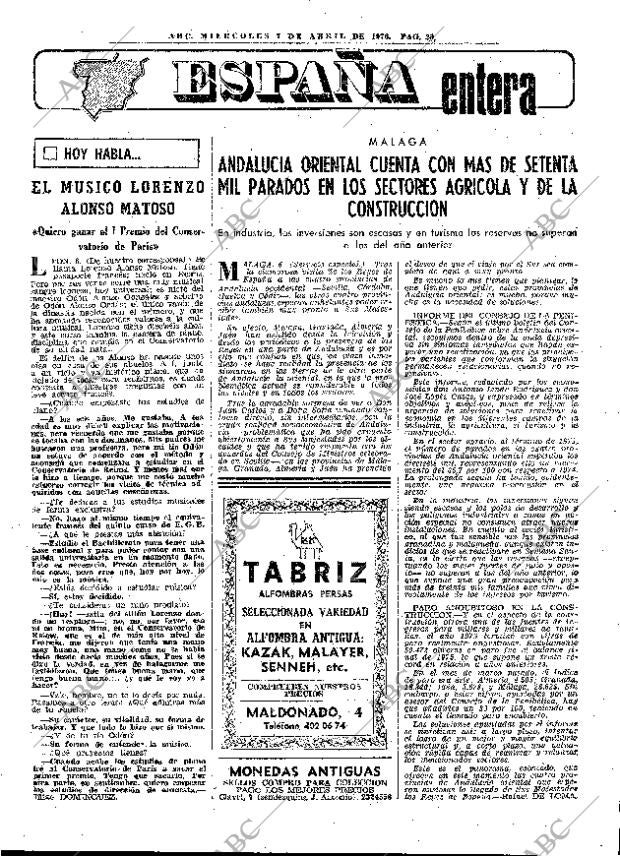 ABC MADRID 07-04-1976 página 45