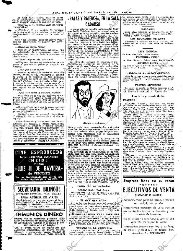 ABC MADRID 07-04-1976 página 82