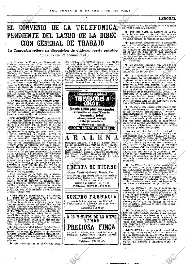 ABC MADRID 11-04-1976 página 23