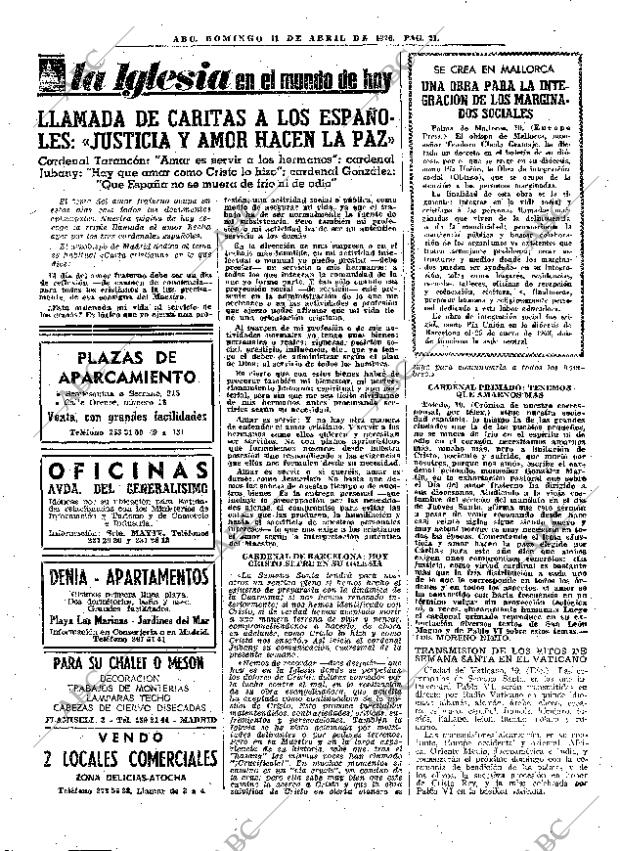 ABC MADRID 11-04-1976 página 33