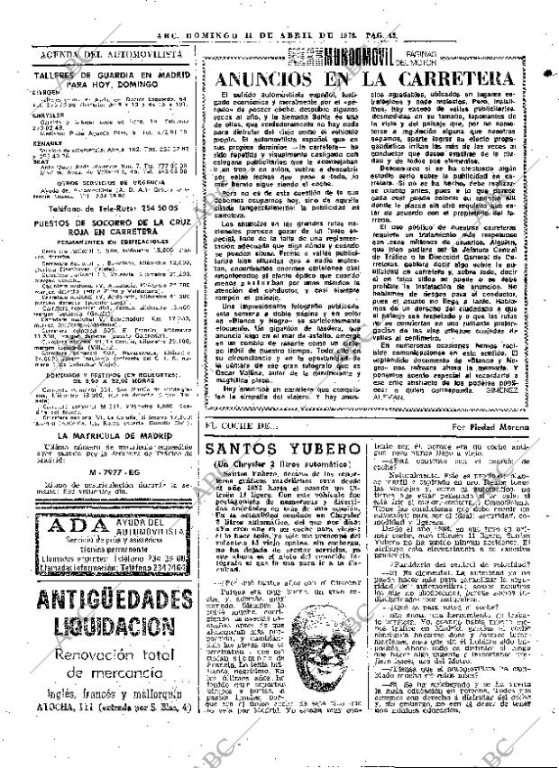 ABC MADRID 11-04-1976 página 57