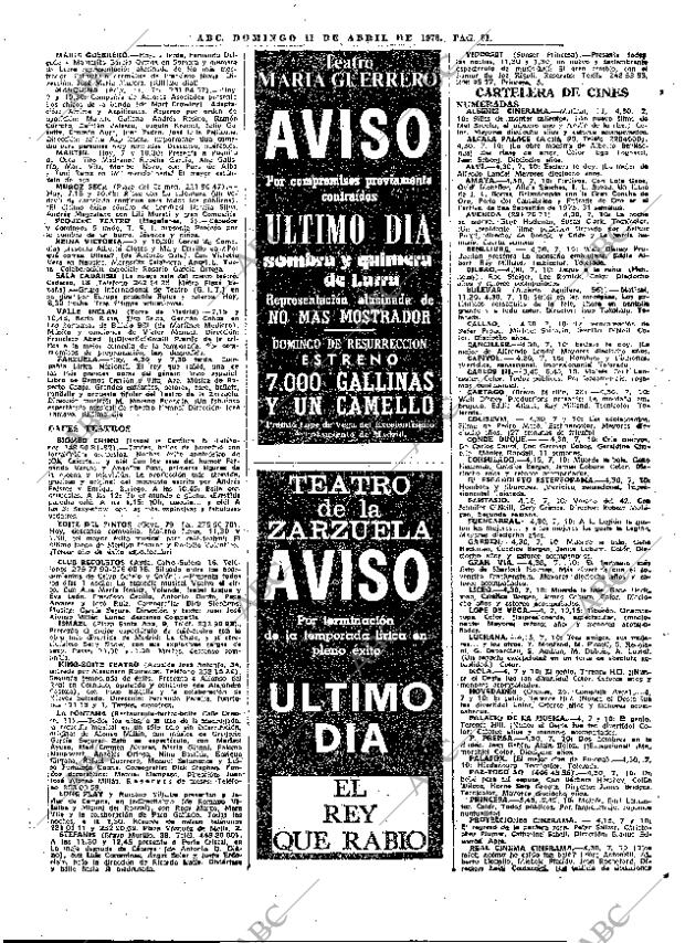 ABC MADRID 11-04-1976 página 73