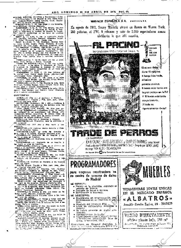 ABC MADRID 11-04-1976 página 74