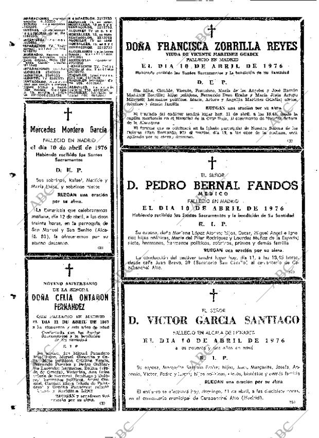 ABC MADRID 11-04-1976 página 88