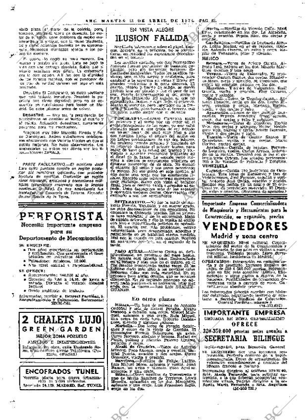 ABC MADRID 13-04-1976 página 62