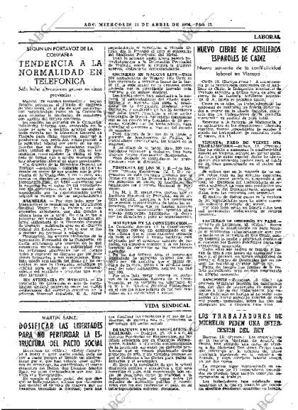 ABC MADRID 14-04-1976