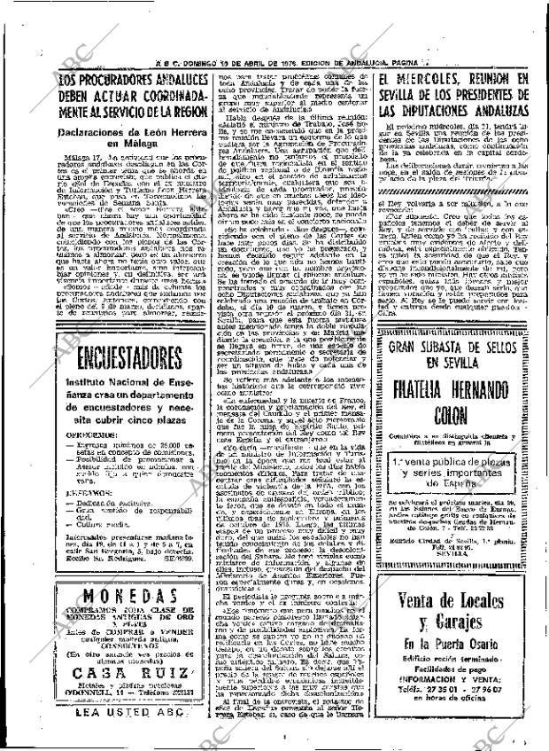 ABC SEVILLA 18-04-1976 página 44