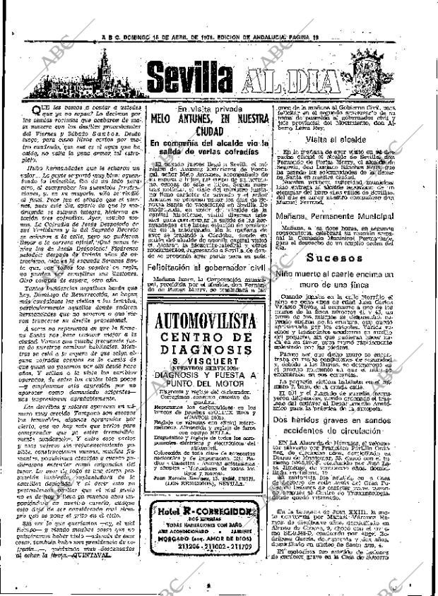 ABC SEVILLA 18-04-1976 página 49