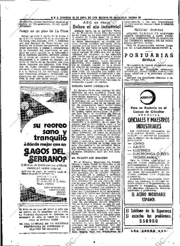 ABC SEVILLA 18-04-1976 página 50