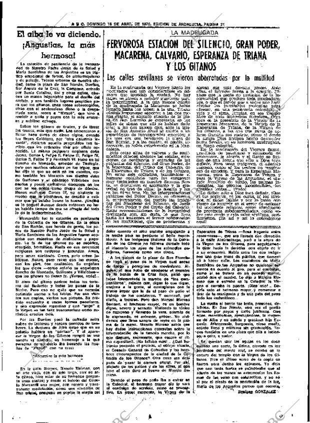 ABC SEVILLA 18-04-1976 página 51