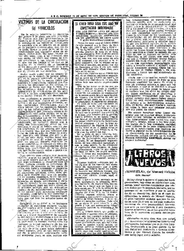 ABC SEVILLA 18-04-1976 página 56