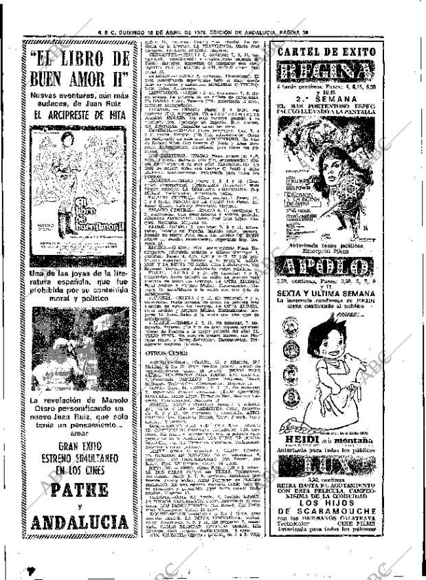 ABC SEVILLA 18-04-1976 página 69